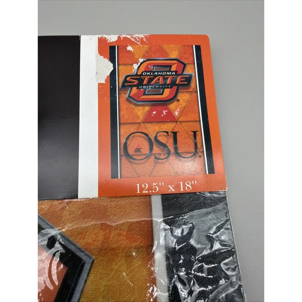NCAA Oklahoma St Cowboys Collegiate Garden Flag 12.5